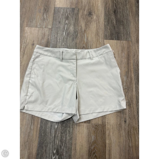 Athletic Shorts By Nike Apparel In Cream, Size: S