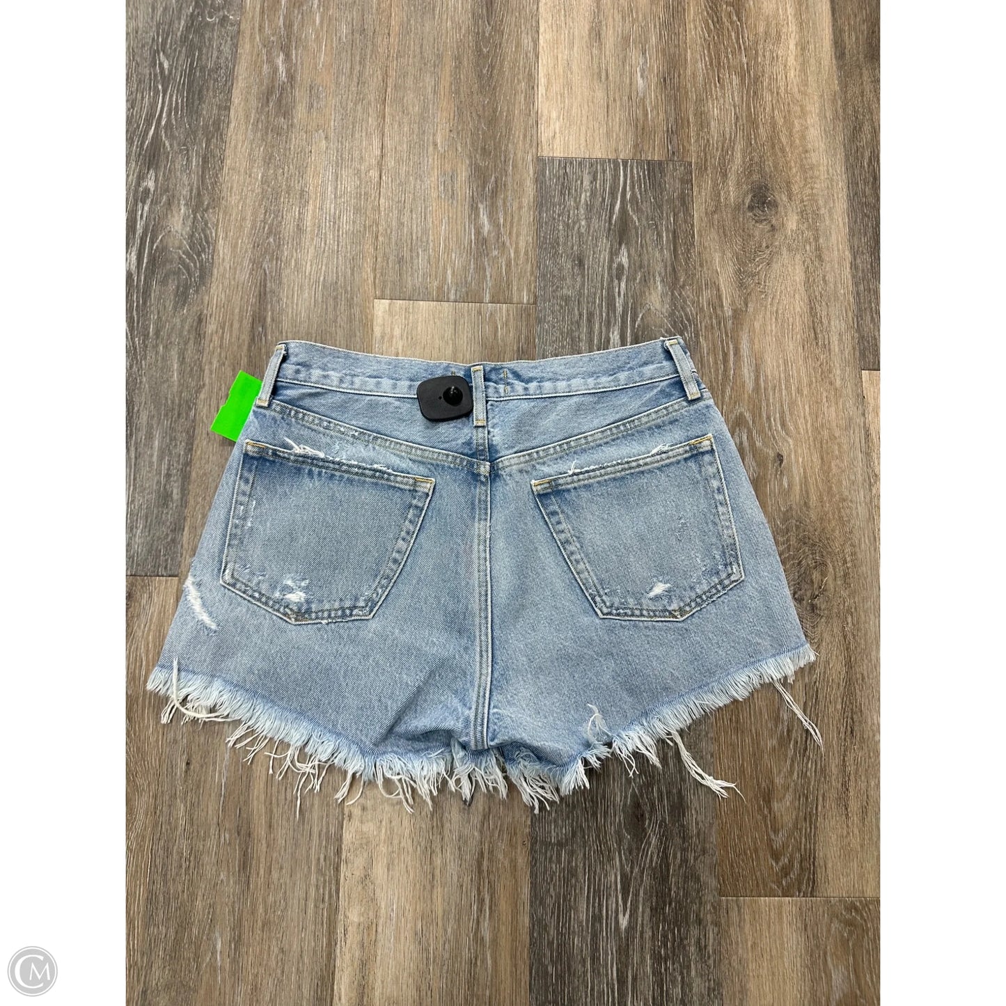 -Shorts By Agolde In Blue Denim, Size: 4