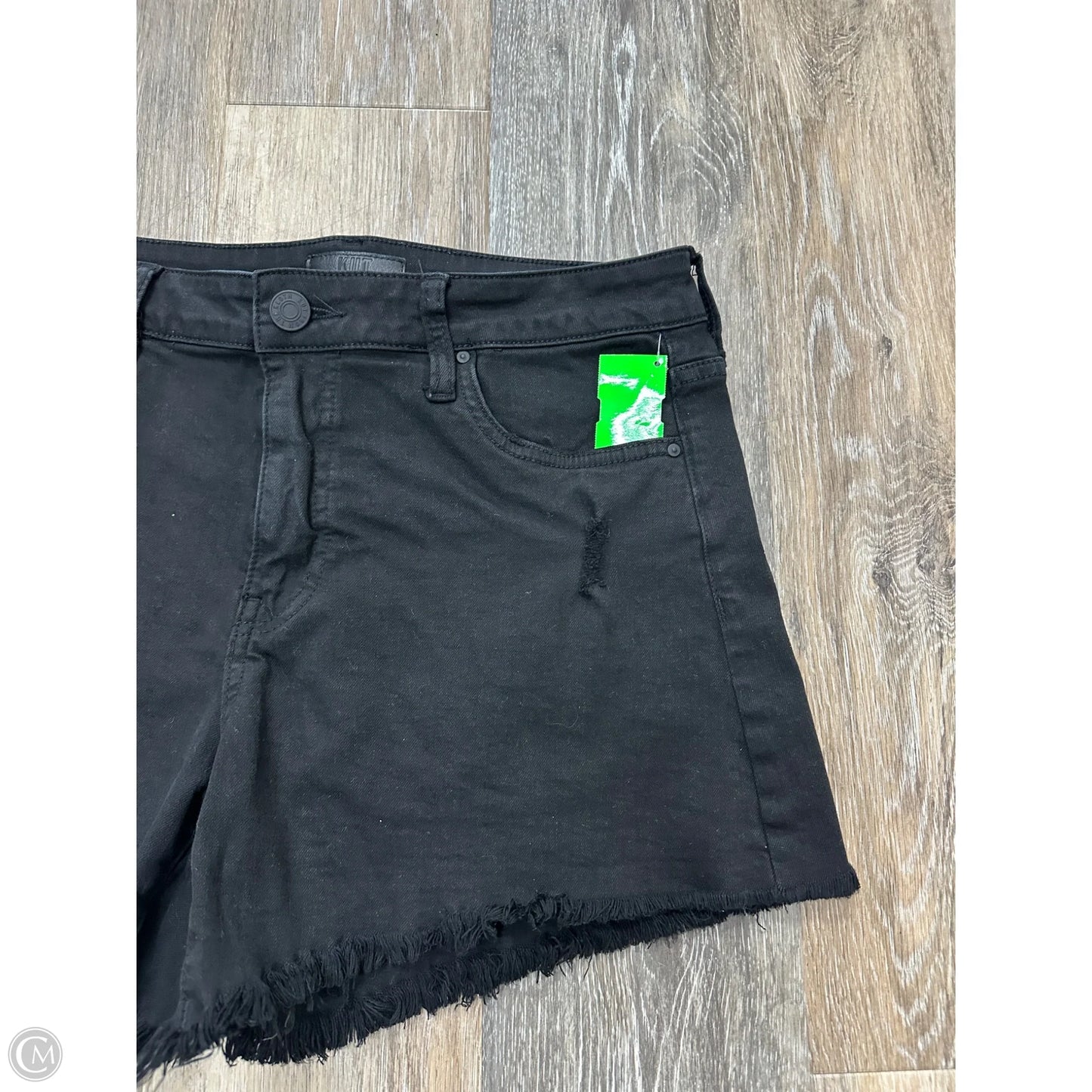 Shorts By Kut In Black Denim, Size: 4