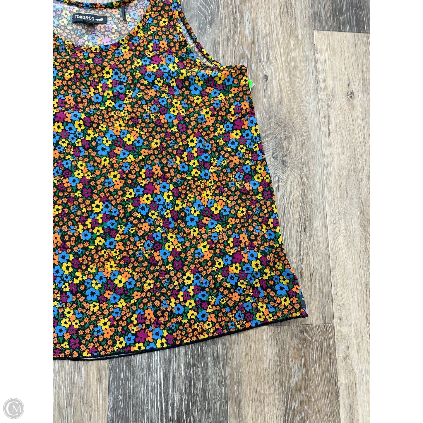 Athletic Tank Top By Toad & Co In Floral Print, Size: S
