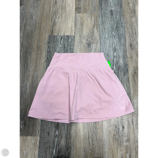 Athletic Skort By Lululemon In Pink, Size: 6
