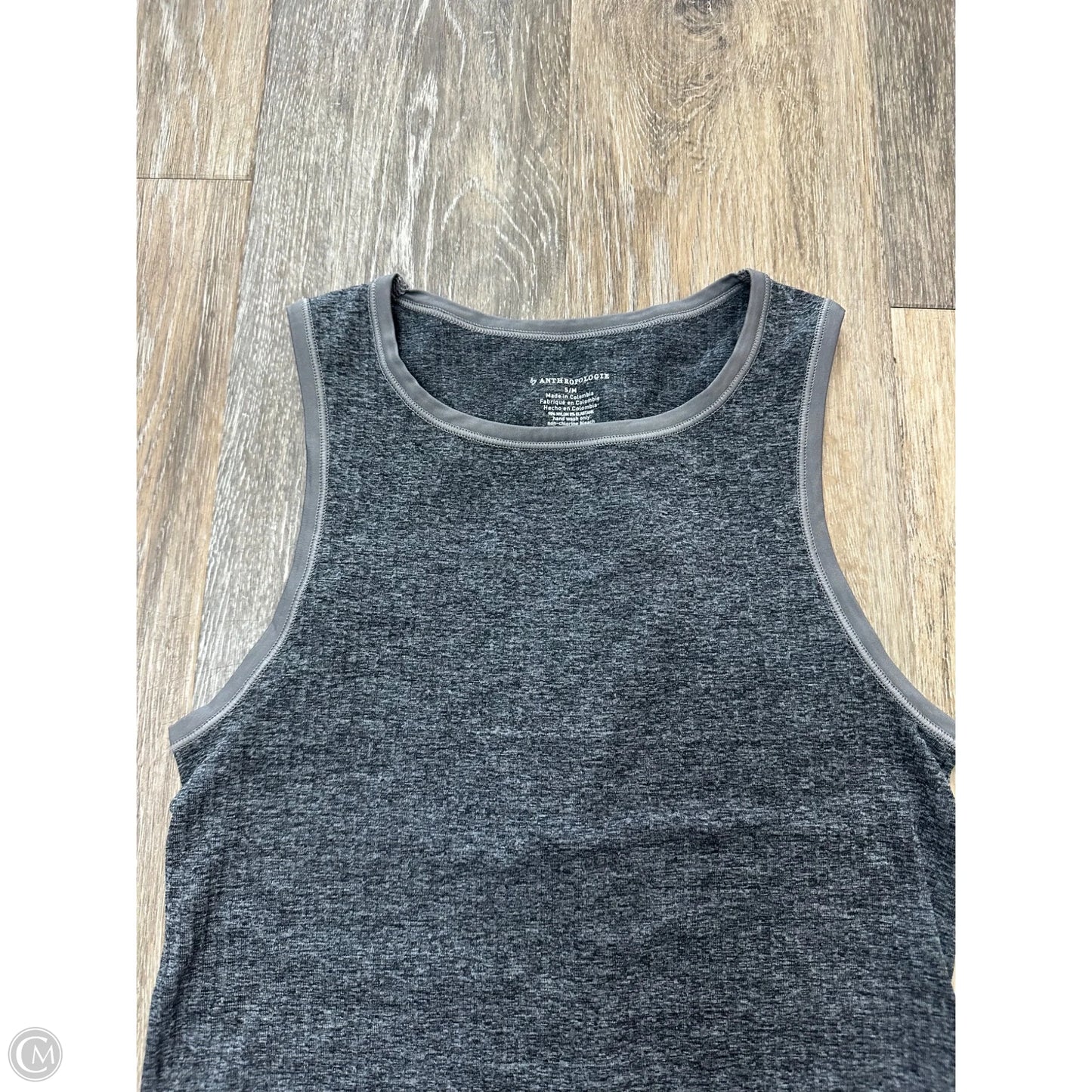 Tank Top By Anthropologie In Grey, Size: S