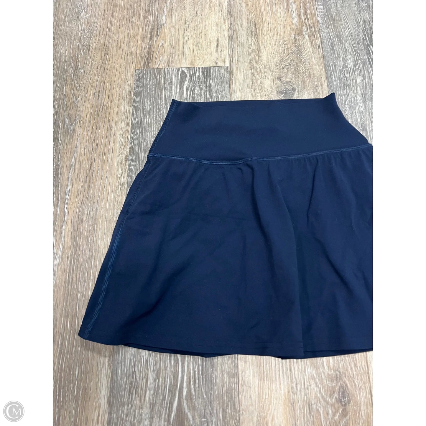 Athletic Skort By Lululemon In Navy, Size: 4