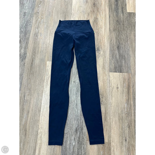 Athletic Leggings By Lululemon In Navy, Size: 2