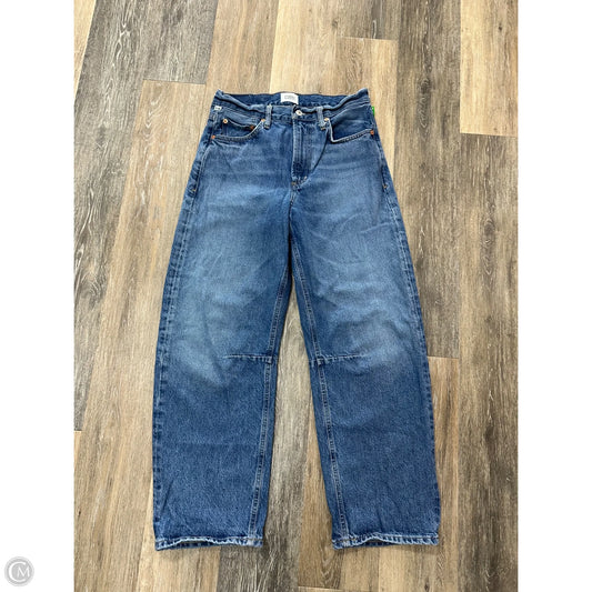 Jeans Wide Leg By Citizens Of Humanity In Blue Denim, Size: 1/25