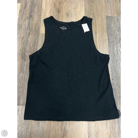 Tank Top By J. Crew In Black, Size: L