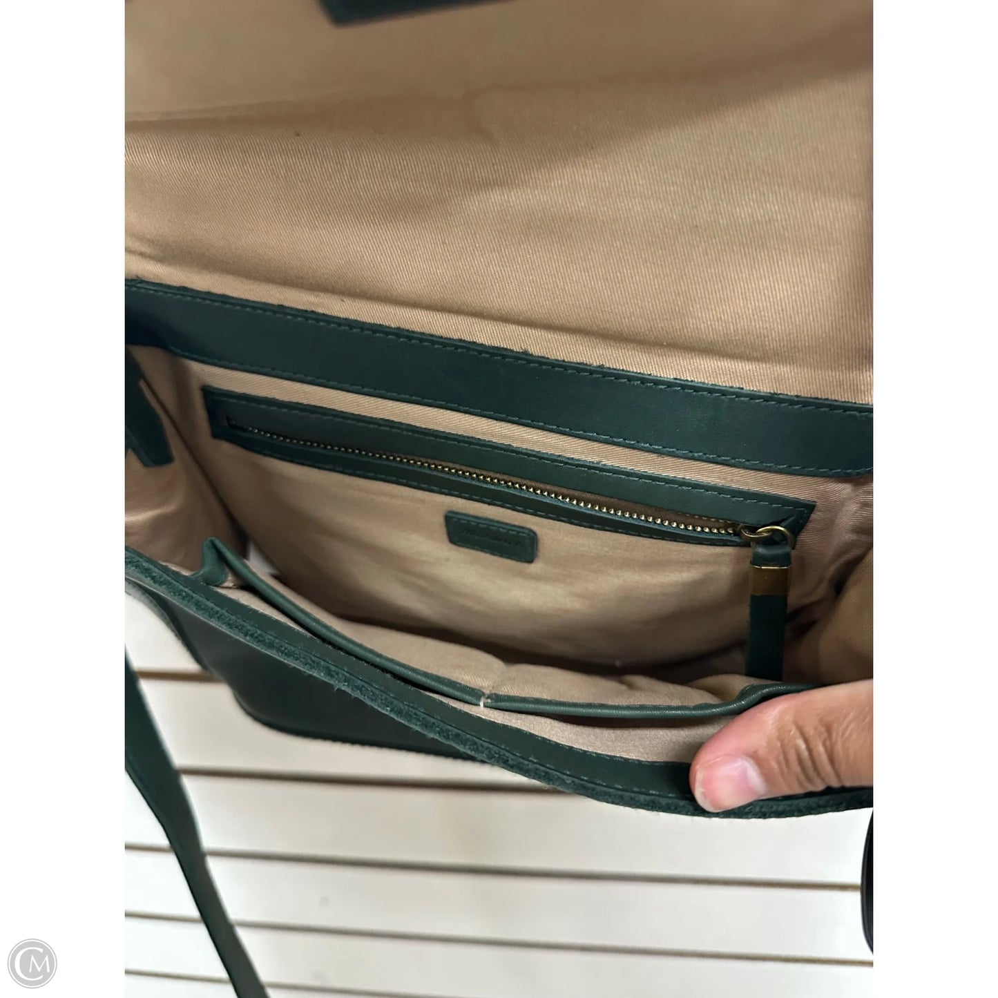 Crossbody Leather By Madewell, Size: Small