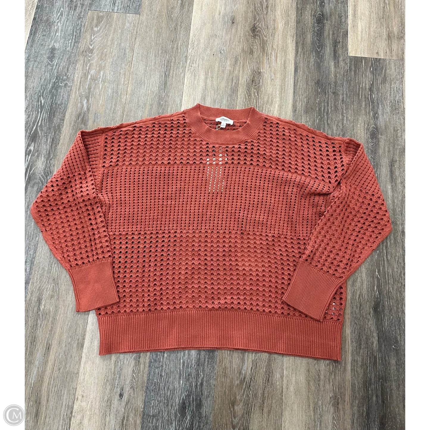 Sweater By Haven In Orange, Size: Xl