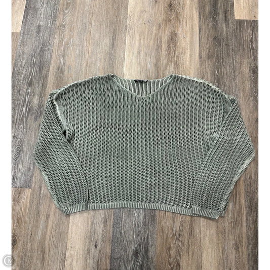 Sweater By Charlie B In Grey, Size: Xl