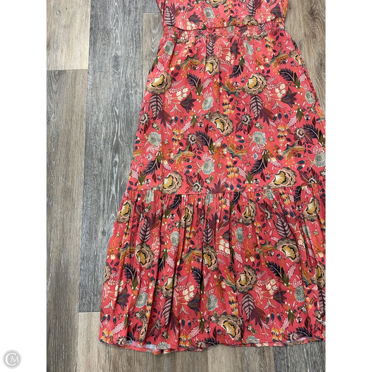 Dress Casual Maxi By Evereve In Floral Print, Size: M