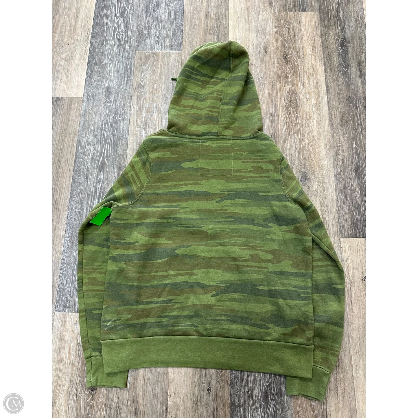Sweatshirt Hoodie By Aviator Nation In Camouflage Print, Size: L