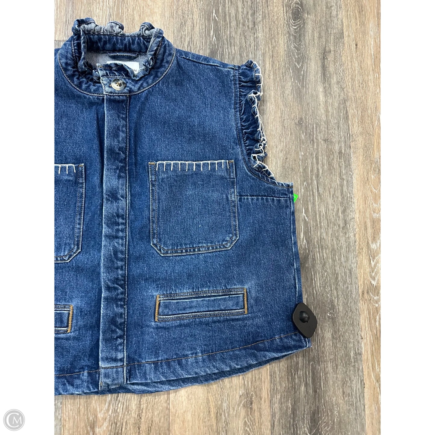 Vest Other By Seventy + Mochi In Blue Denim, Size: M
