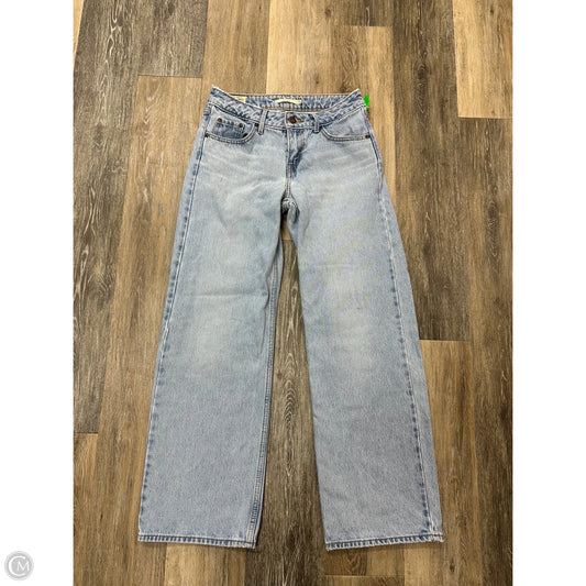 Jeans Straight By Levis In Blue Denim, Size: 1/25