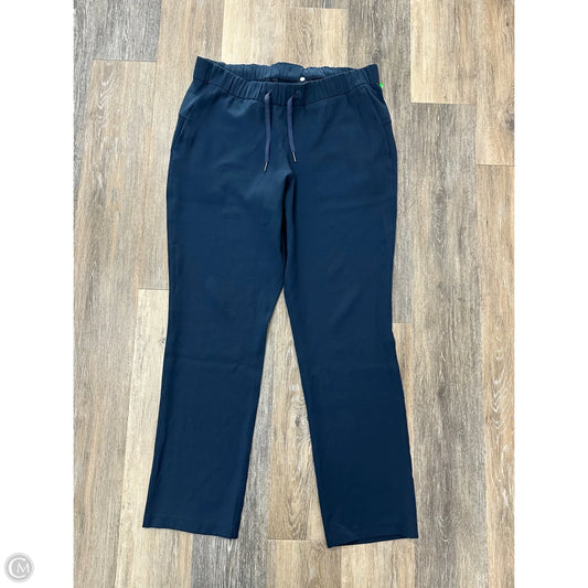 Athletic Pants By Lululemon In Navy, Size: 12