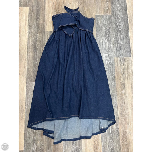 Dress Designer By Ulla Johnson In Blue Denim, Size: 2