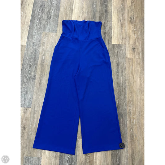 Jumpsuit By Express In Blue, Size: Xl