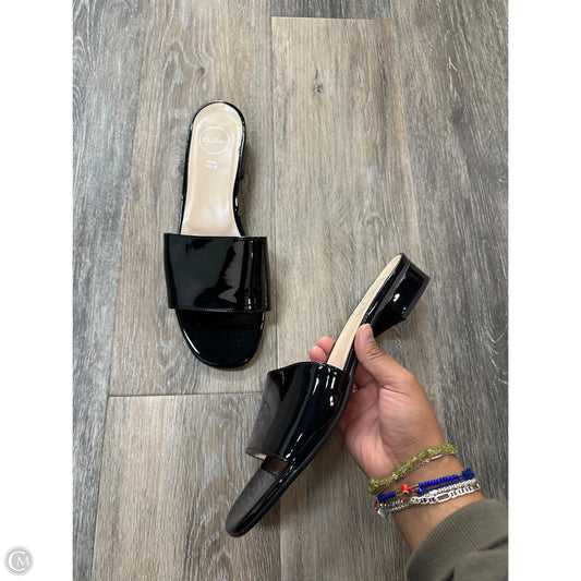Sandals Heels Block By Clizia In Black, Size: 11