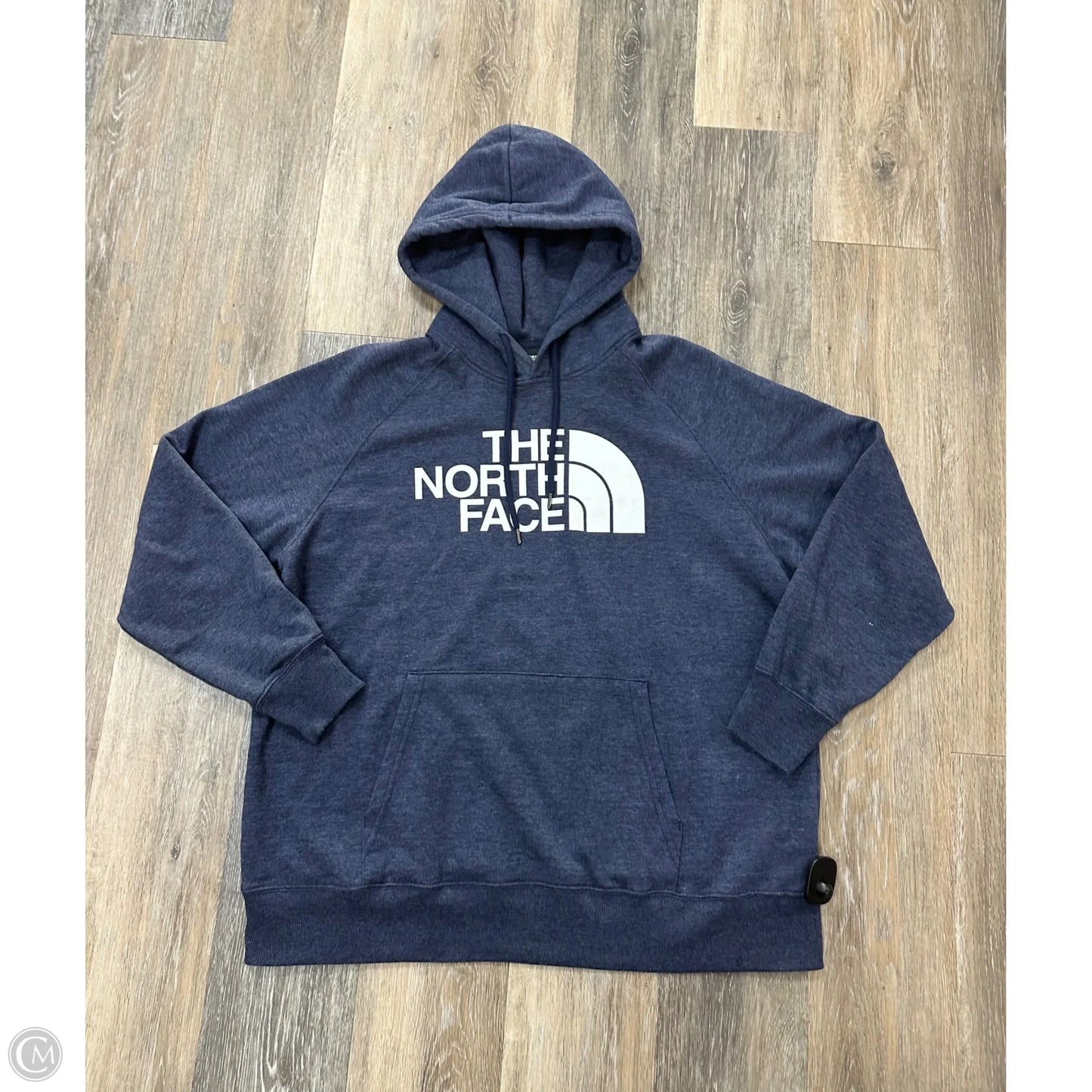 Athletic Sweatshirt Hoodie By The North Face In Blue, Size: Xl