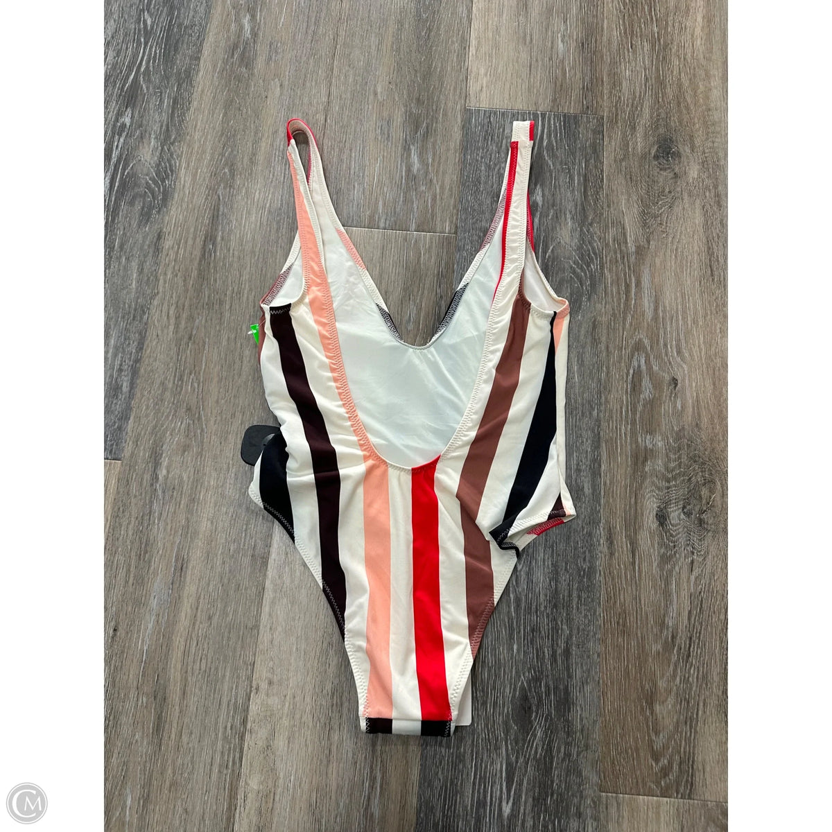 Swimsuit By Solid & Striped In Striped Pattern, Size: Xs