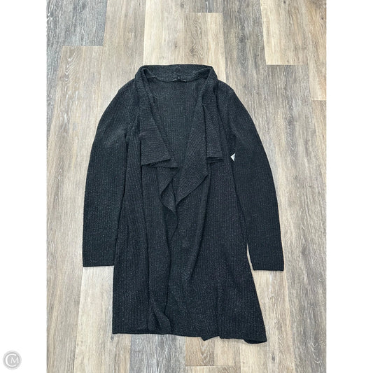 Sweater Cardigan By Eileen Fisher In Black, Size: M