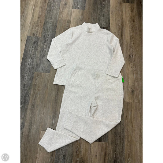 Pants Set 2pc By Chicos In Cream, Size: Xl