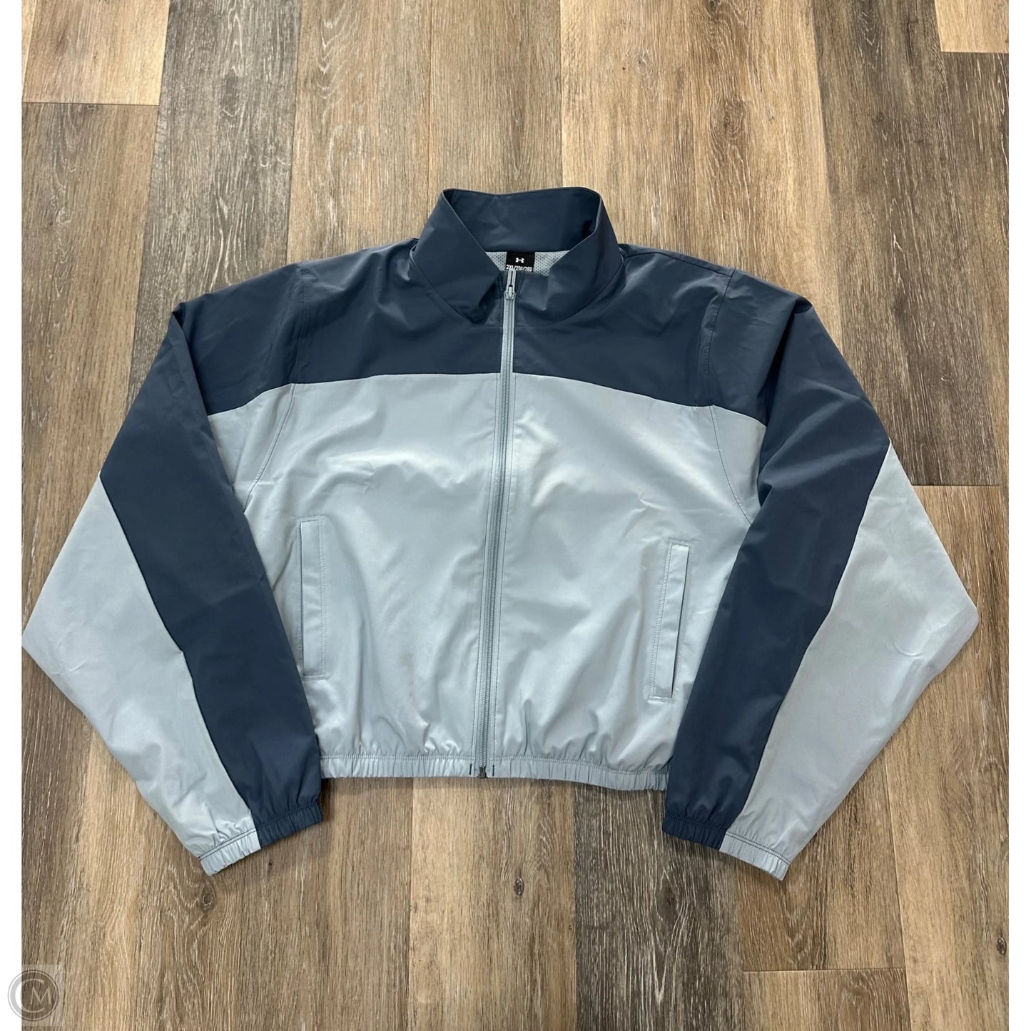Jacket Windbreaker By Under Armour In Blue, Size: 2x