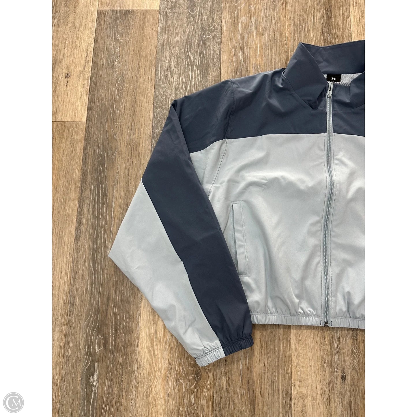 Jacket Windbreaker By Under Armour In Blue, Size: 2x