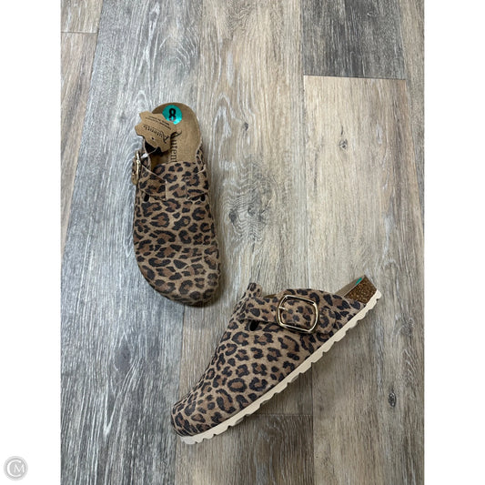 Shoes Flats By Autenti In Animal Print, Size: 8