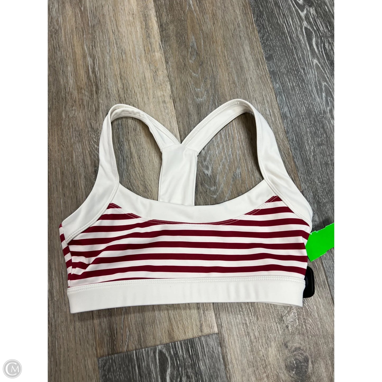 Athletic Bra By Vici In Striped Pattern, Size: Xs