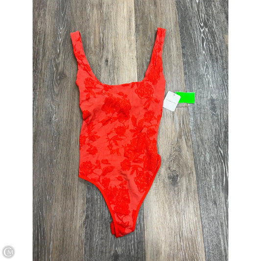 Bodysuit By Free People In Red, Size: Xs/S