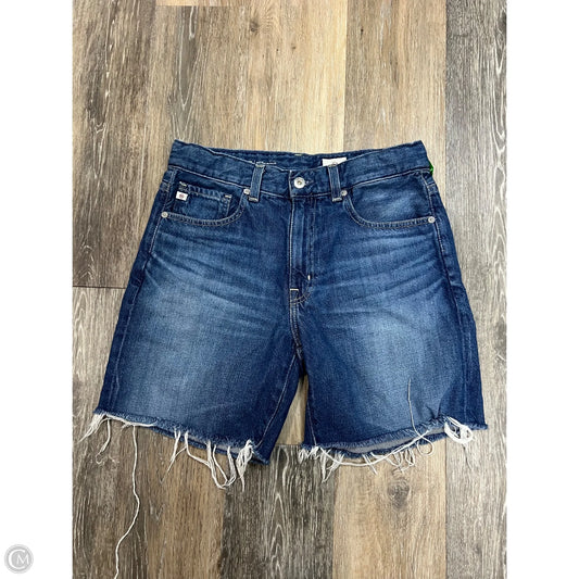 Shorts By Adriano Goldschmied In Blue Denim, Size: 2/26