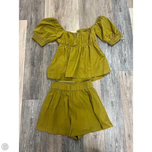 Lounge Set Shorts By Free People In Green, Size: Xs