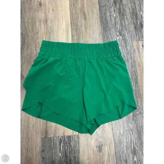 Athletic Shorts By Spanx In Green, Size: M