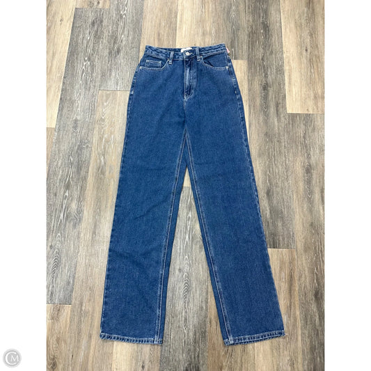 Jeans Straight By Pacsun In Blue Denim, Size: 2