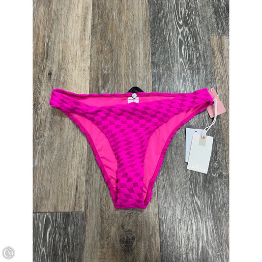 Swimsuit Bottom By Good American In Pink, Size: M