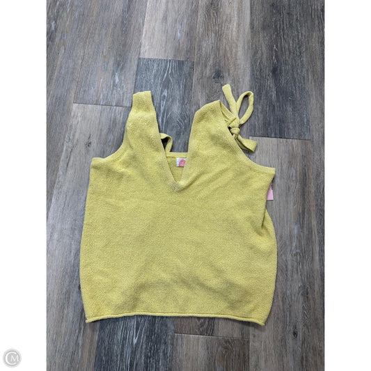 Tank Top By Free People In Yellow, Size: S