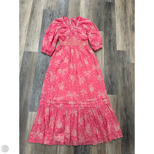 Dress Casual Maxi By Free People In Pink, Size: S