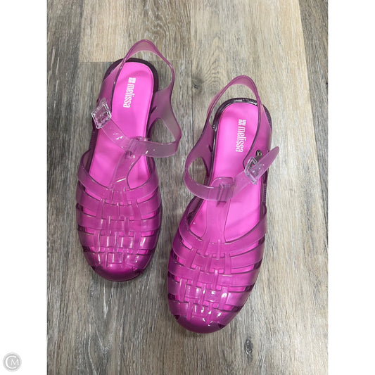 Shoes Flats By Melissa In Pink, Size: 9