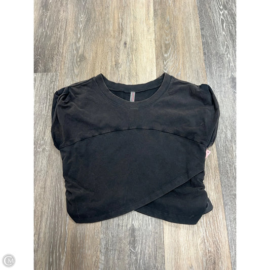 Athletic Top Short Sleeve By Free People In Grey, Size: S