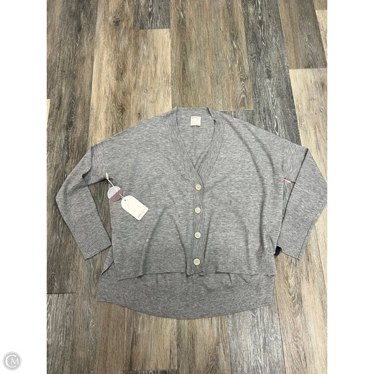 Sweater Cardigan By Kerisma In Grey, Size: S/M