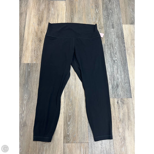 Athletic Leggings By Lululemon In Black, Size: 12