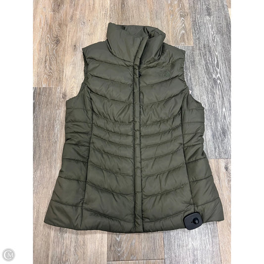 Vest Puffer By The North Face In Green , Size: S