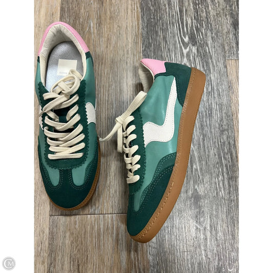 Shoes Sneakers By Dolce Vita In Green & Pink, Size: 8