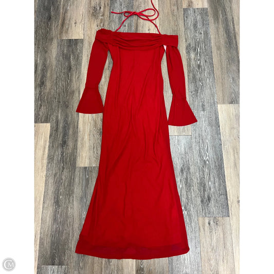 Dress Party Long By One and Only In Red, Size: S