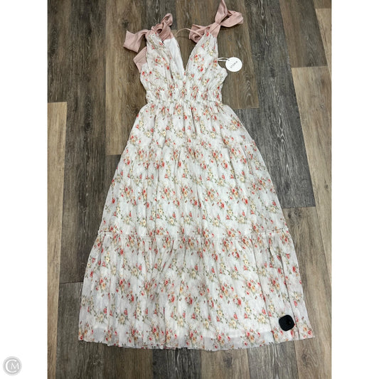 Dress Casual Maxi By Storia In Floral Print, Size: S