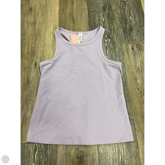 Athletic Tank Top By Lululemon In Purple, Size: 8