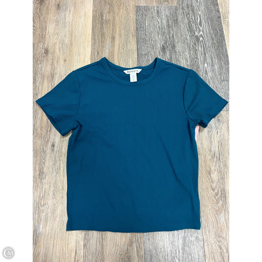Athletic Top Short Sleeve By Athleta In Blue, Size: M