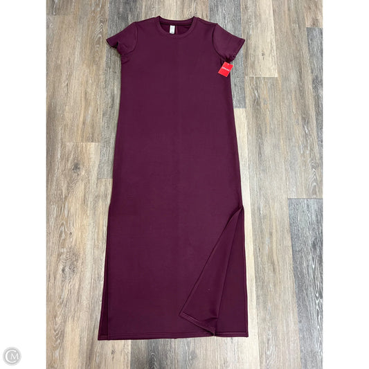 Dress Casual Maxi By Spanx In Maroon, Size: M