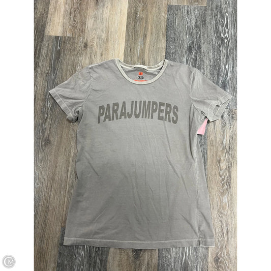Top Short Sleeve By Parajumpers In Beige, Size: L