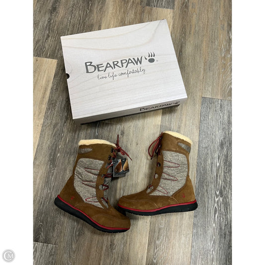 Boots Snow By Bearpaw In Silver, Size: 8